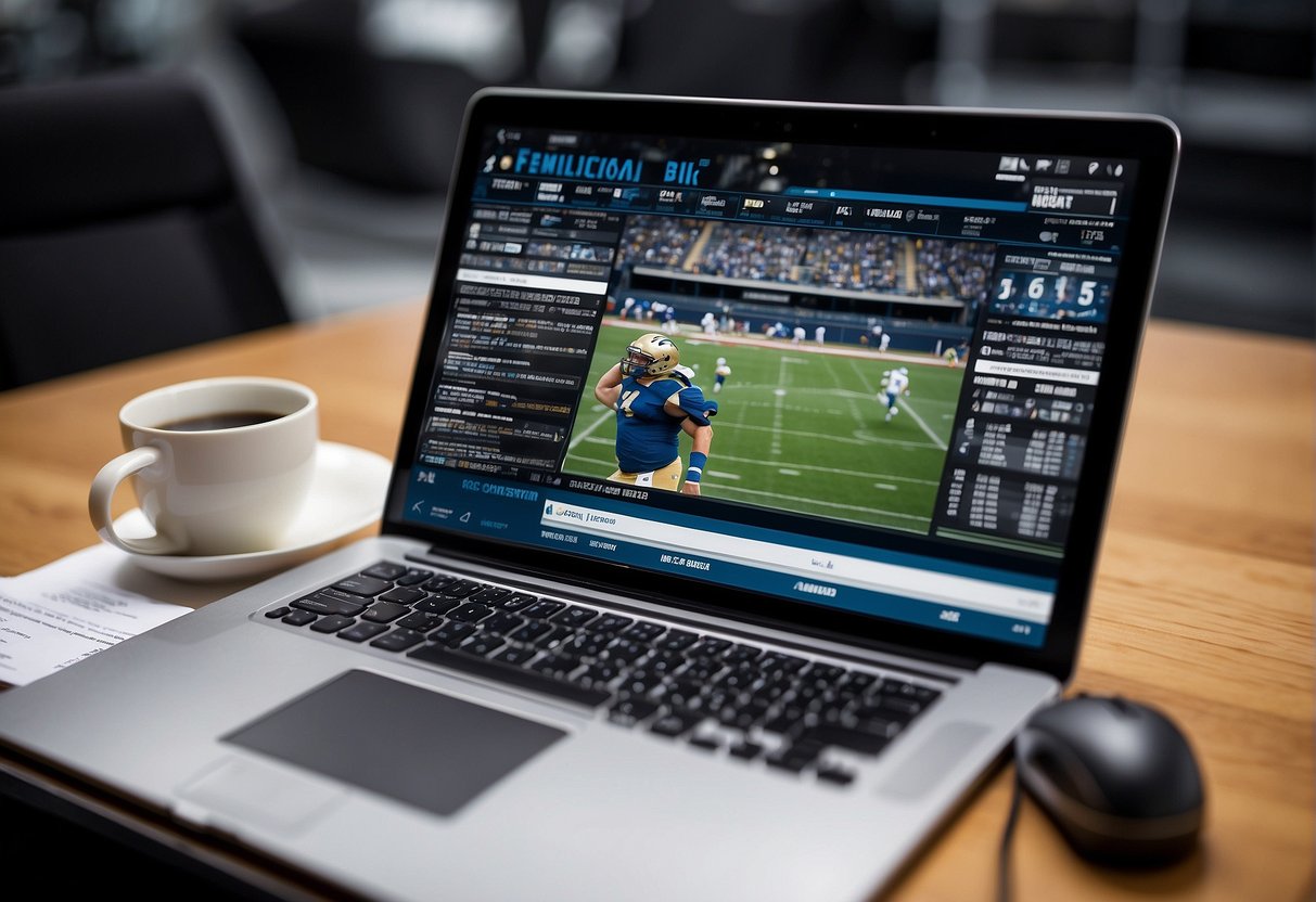 A sports journalist researching, writing, and reporting on athletic events, with a focus on education and training requirements and wages