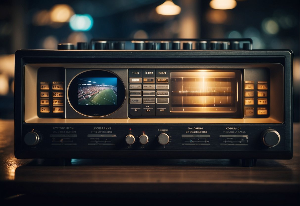 A timeline of sports media tech from old radio to modern digital streaming